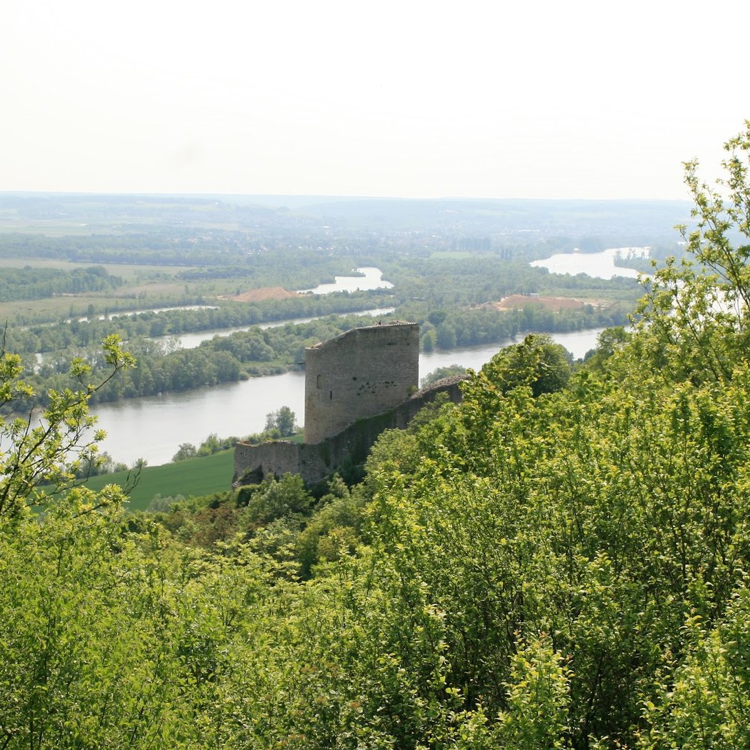 Point de vue sur La Roche Guyon 1